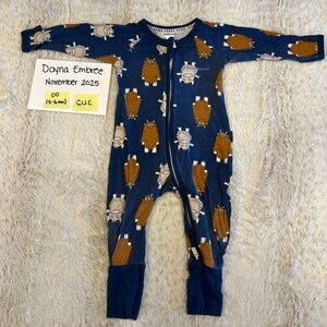 Bonds wondersuit Blue and Brown Kids zippy